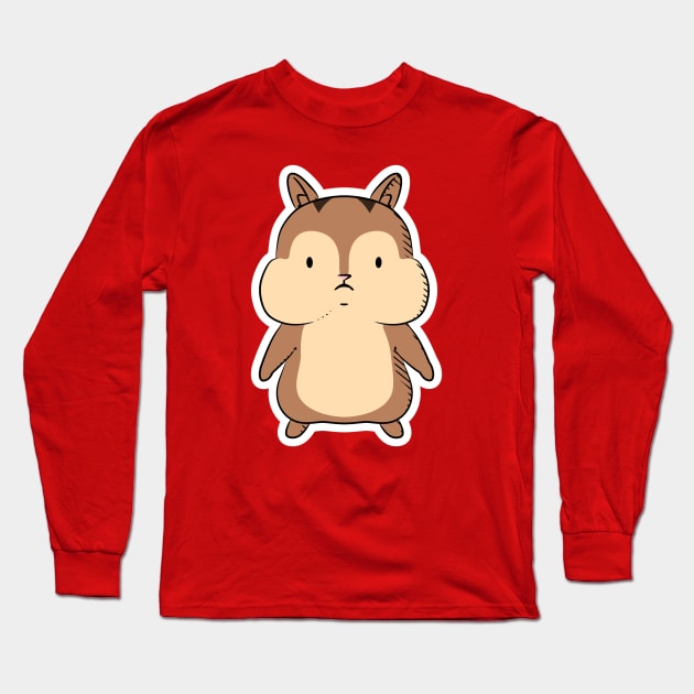 Chipmunk Long Sleeve T-Shirt by naturalhabitatshorts